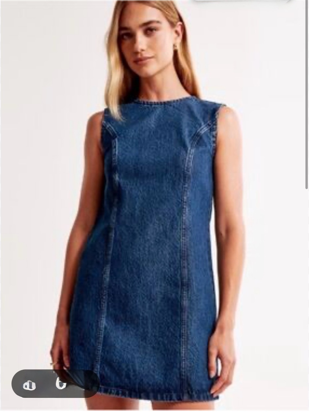 Denim Mini Dress